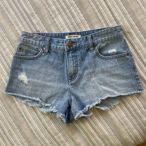 Billabong Highway Cutoff Blue Denim/Jean Shorts 26